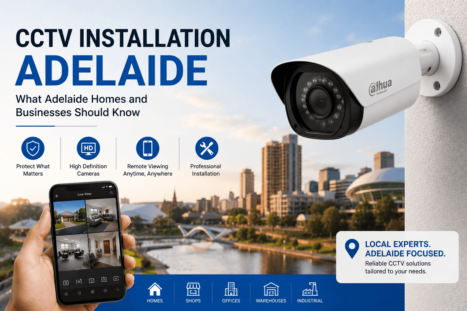 CCTV Installation Adelaide: What Adelaide Homes and Businesses Should Know