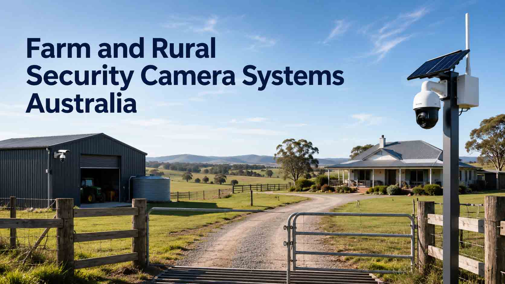 Farm and Rural Security Camera Systems Australia