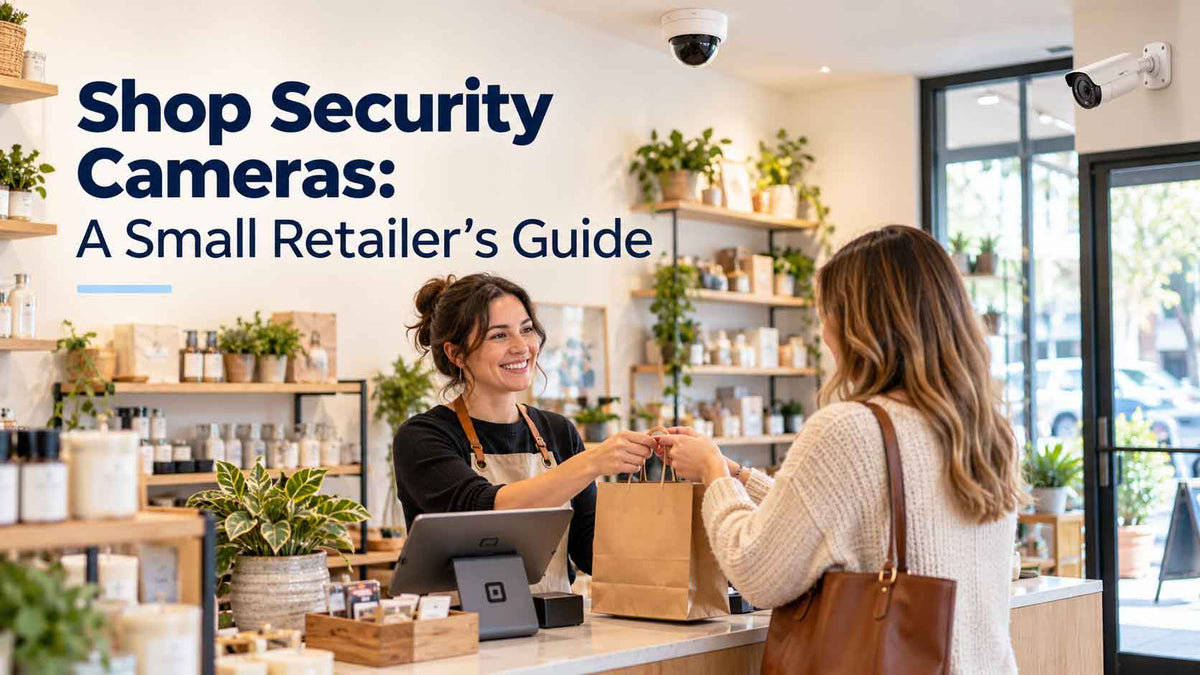 Shop Security Cameras: A Small Retailer's Guide to Stopping Theft
