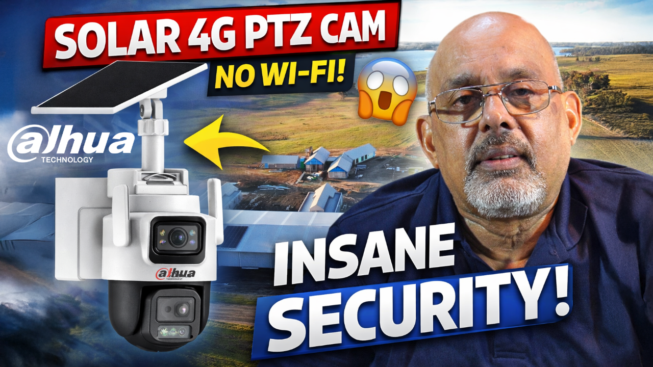 Dahua 3+3MP WizColor Hybrid-Zoom PTZ 4G Battery Solar Camera – The Ultimate Off-Grid Surveillance Solution