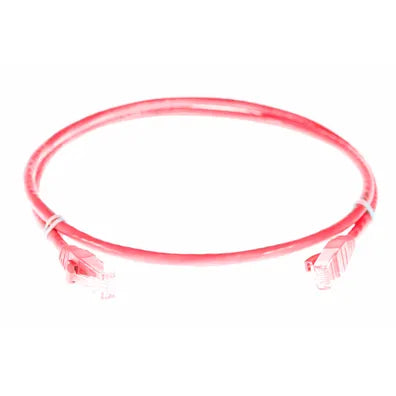 4Cabling 50m RJ45 CAT6 Ethernet Network Cable | Red | High-Speed Gigabit LAN Cable for Long-Distance Networking