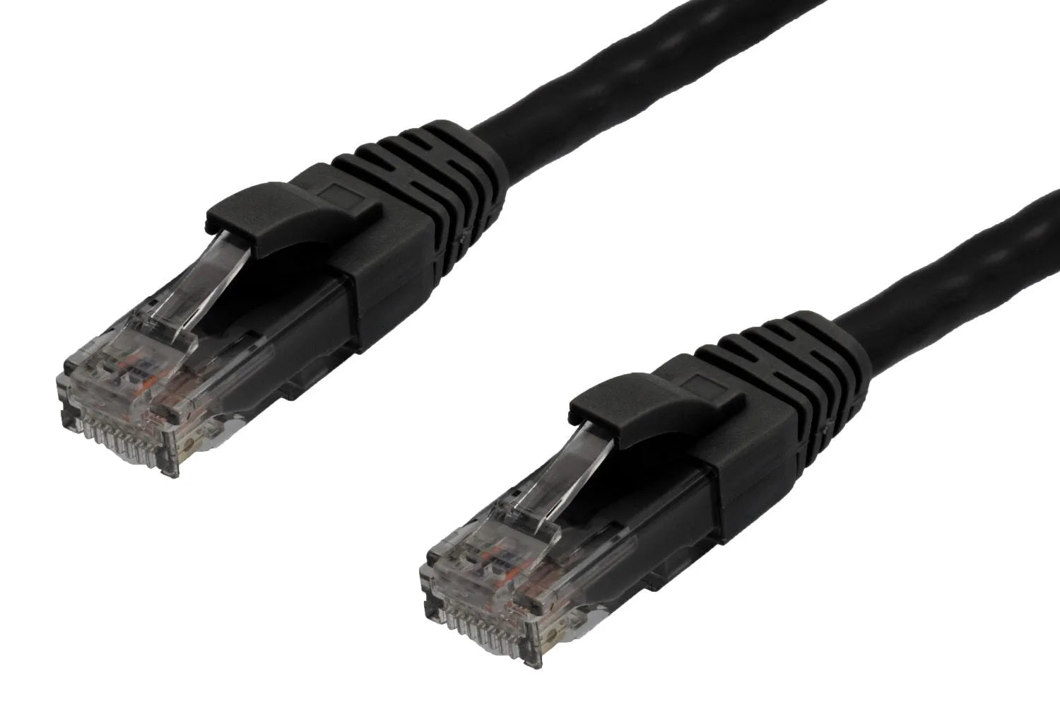 1m RJ45 CAT6 Ethernet Network Cable – 10 Pack | Black | High-Speed | 100% Copper | Snag-Free | RCM Certified