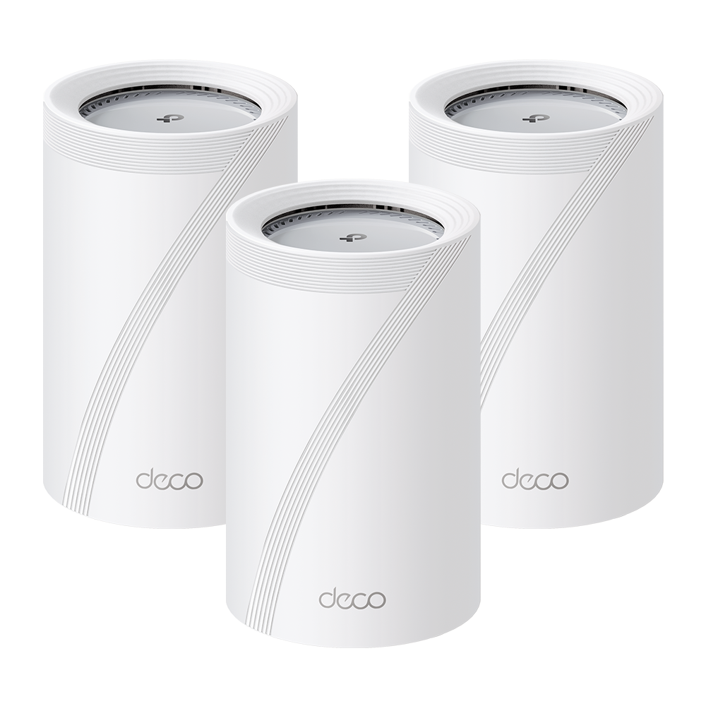 TP-Link Deco BE65 Pro (3-Pack) BE11000 Tri-Band Whole Home Mesh Wi-Fi 7 System with 5GbE, 2.5GbE & 6GHz Band - CCTV Importers