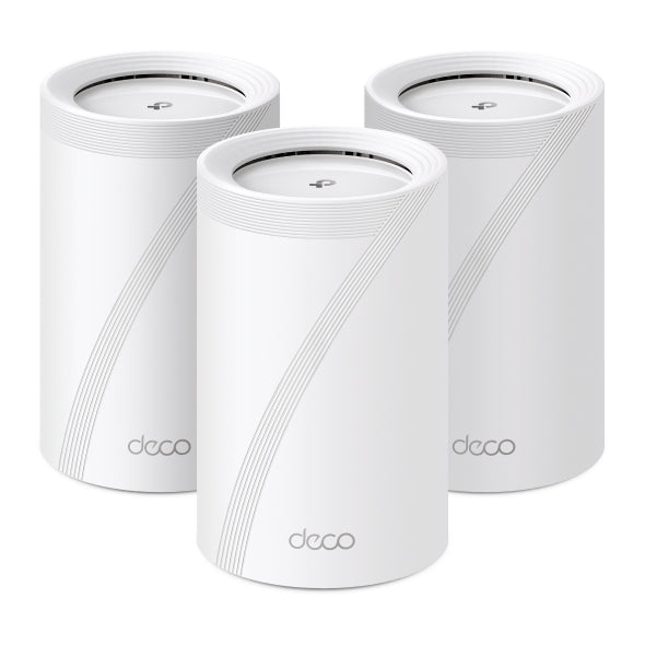 TP-Link Deco BE65 (3-Pack) BE11000 Tri-Band Whole Home Mesh Wi-Fi 7 System with 2.5GbE Ports & 6GHz Band - CCTV Importers