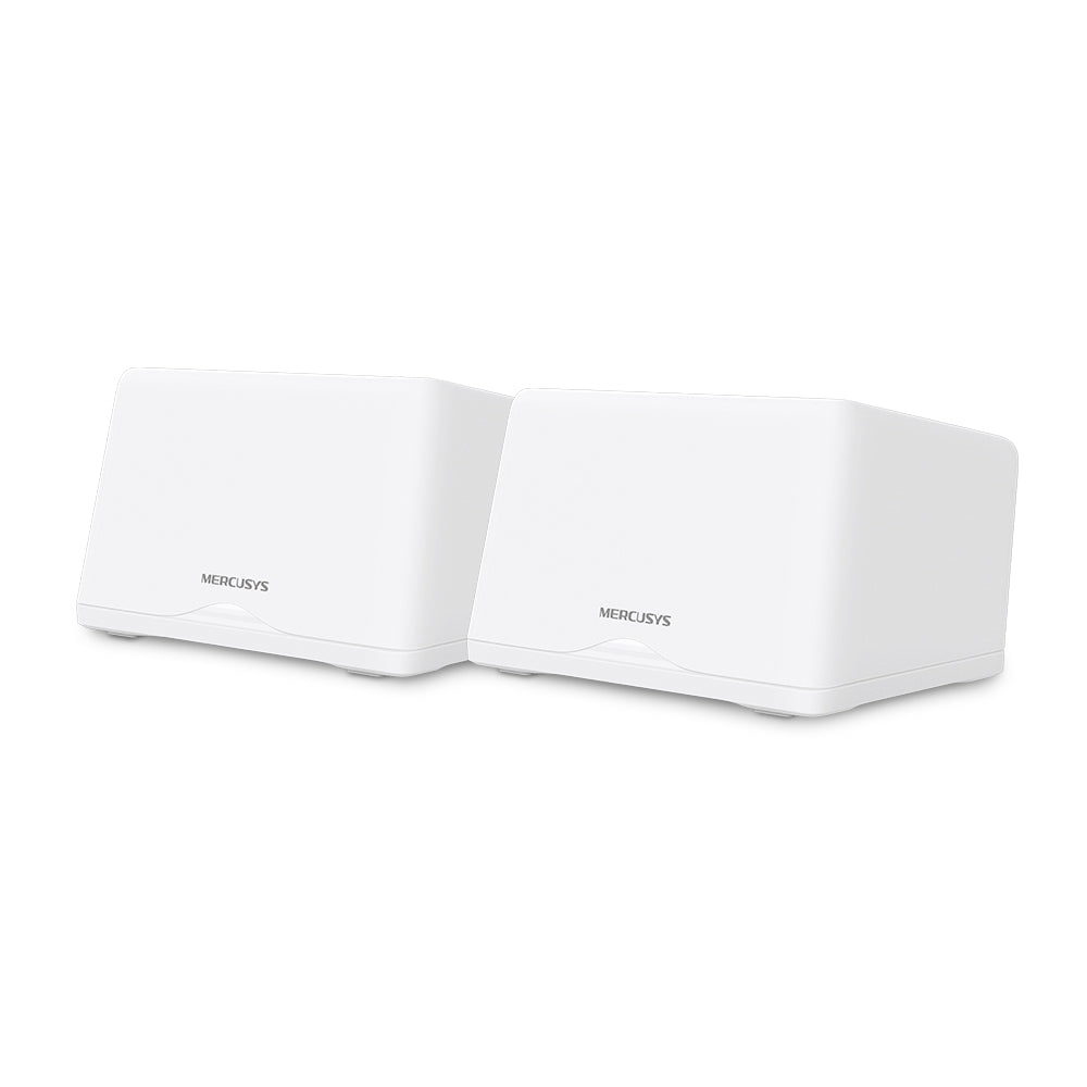 MERCUSYS BE9300 Whole Home Mesh Wi-Fi 7 System | Tri-Band 9.3Gbps Seamless Coverage with 2.5G Ports – 2-Pack