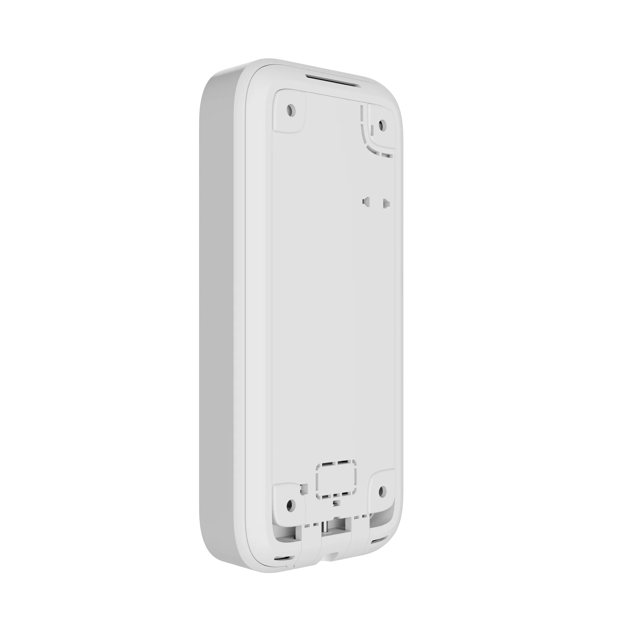 AJAX wireless keypad with touch screen for alarm systems, white AJAX KeyPad TouchScreen Jeweller alarm part.