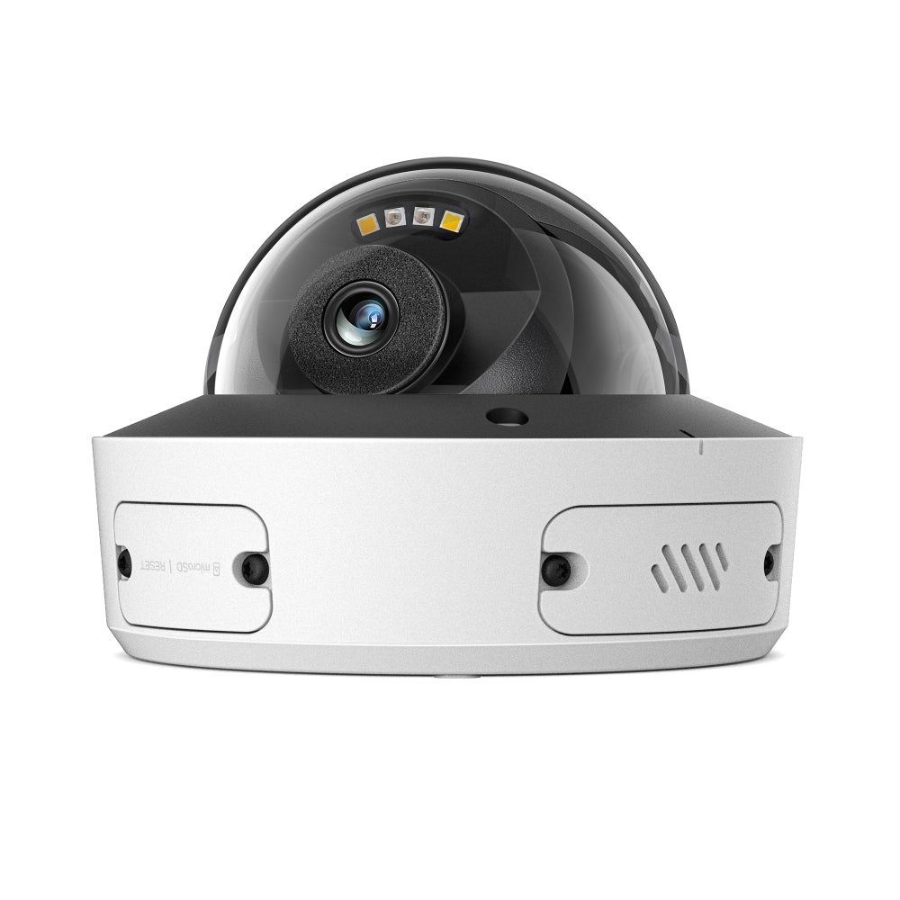 TP‑Link InSight S285 8 MP 4K Full‑Colour Dome Camera – People & Vehicle Analytics, IK10/IP67, 2.8 mm / 4 mm Lens, H.265+ (AUNZ)