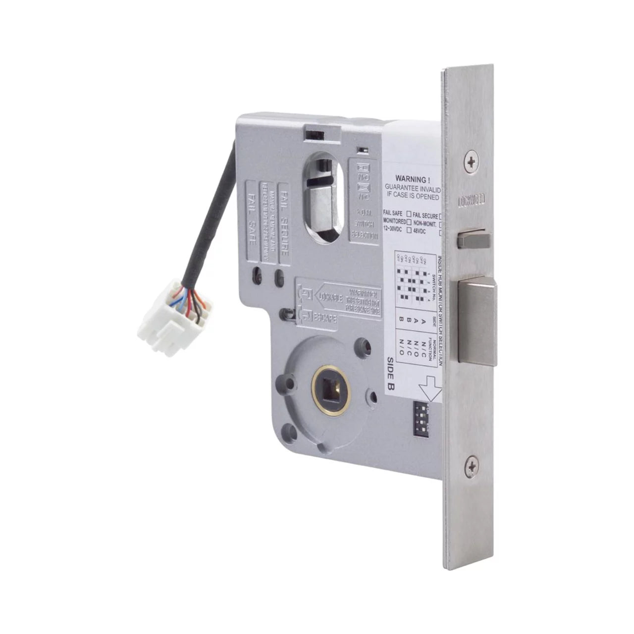 FSH FEL990M Electric Mortice Lock – Monitored, 60mm Backset, Dual Voltage, Fire Rated, Multi-Function with REX & LED Indication
