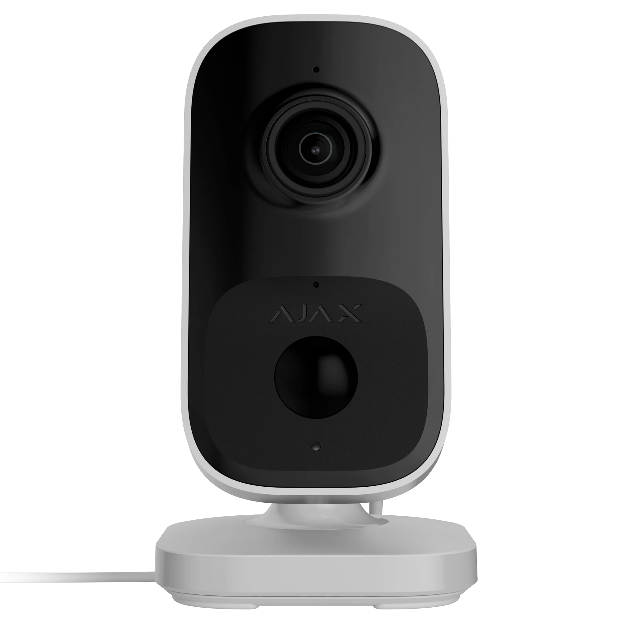 AJAX#119711 Ajax IndoorCam Wi-Fi Security Camera with AI Detection – White / Black