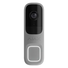 AJAX#116897 Ajax DoorBell Smart Video Doorbell with AI Detection – White / Grey / Graphite / Black