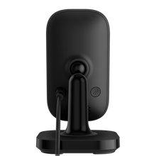 Ajax IndoorCam Wi-Fi security camera with AI detection, white and black color, designed for indoor surveillance and intercom use.