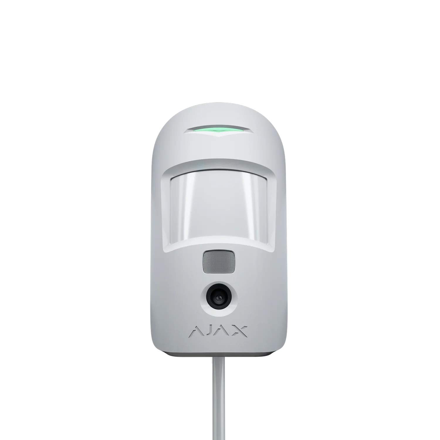 AJAX#53771 Ajax Superior MotionCam (PhOD) Fibra Wired PIR Motion Detector with Photo on Demand – White / Black