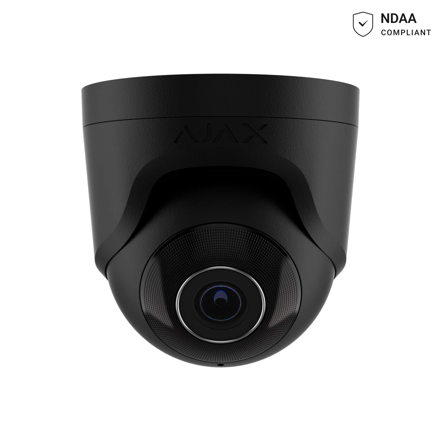 AJAX#64923 Ajax 5MP 2.8mm Turret IP Security Camera – White / Black