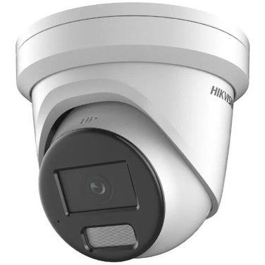 Hikvision DS‑2CD2366G2H‑I(U) 6 MP DarkFighter fixed turret CCTV camera with IP67, WDR, deep learning, and built-in microphone