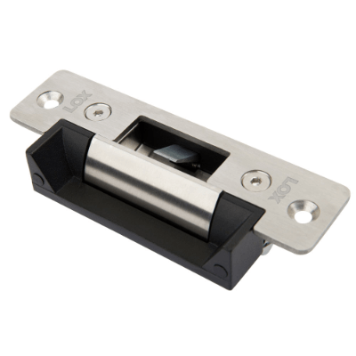 LOX ES10M Electric Strike – ANSI Footprint | Monitored DSS | Dual Voltage 12/24VDC | 1000kg Holding Strength