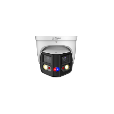 DAHUA DH-IPC-PDW3849-A180-AS-PV-ANZ wizsense series ip camera AI 180° tioc duo 2x4mp dual lens 120 wdr metal 2.8mm fixed lens full colour