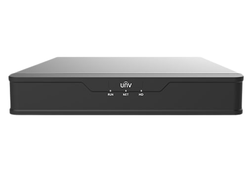 Uniview 8x 5 MP Camera (IPC3615SB-ADF28(40)KMC-I0) + 8 Channel NVR + HHD Camera Kit (NVR301-08X-P8)