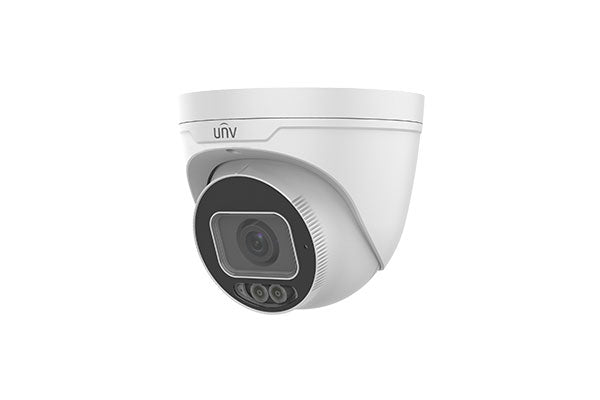 PRIME-III Series 8MP/4K IP CCTV Camera (White) - AI-Enhanced with Color Hunter IR IPC3638SE-ADF28K-WL-I0
