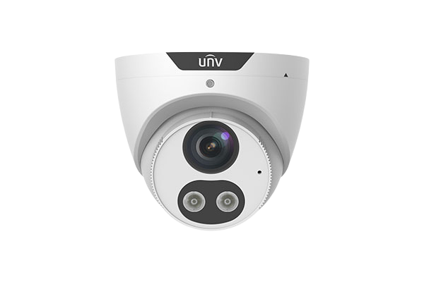 Uniview 2x 5 MP Camera (IPC3615SB-ADF28(40)KMC-I0) + 4 Channel NVR + HHD Camera Kit (NVR301-04X-P4 4-ch)