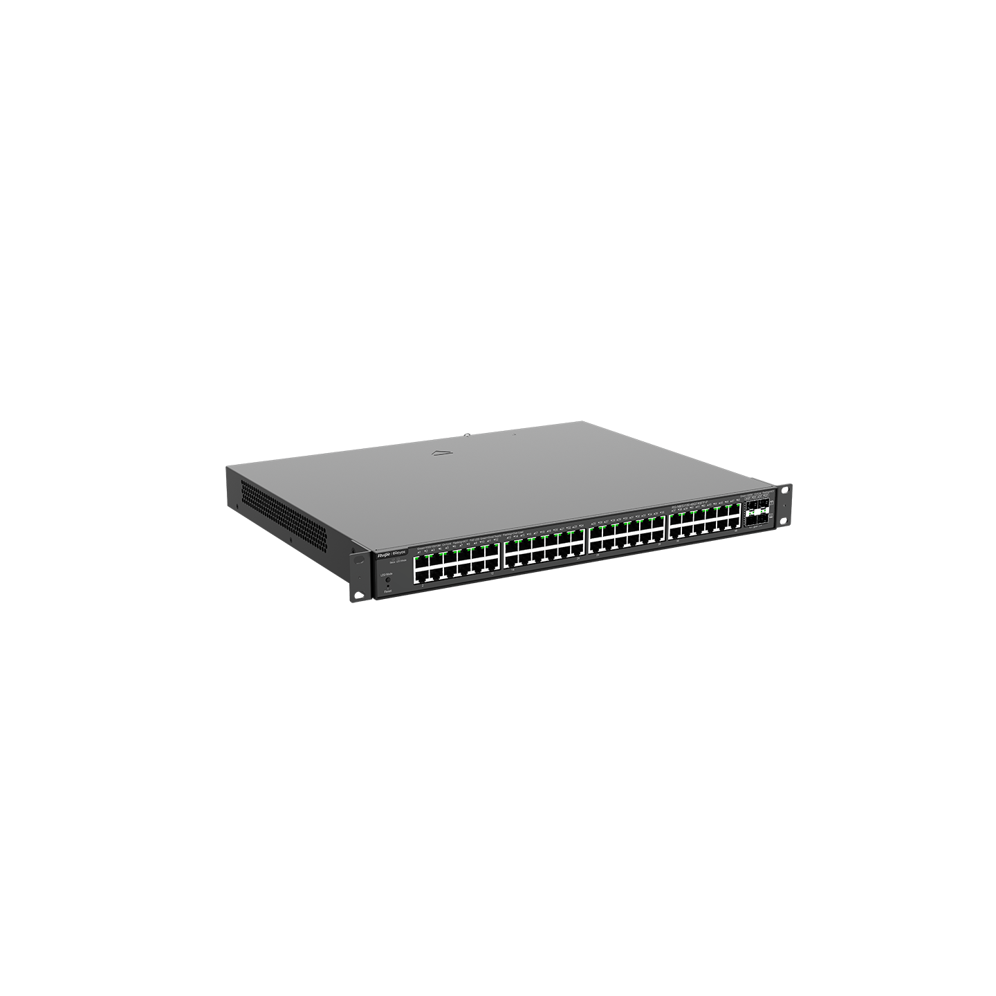 RG-NBS3100-48GT4SFP-P 52-Port Gigabit Layer 2 Cloud Managed PoE Switch – 48 PoE+ Ports, 4 SFP Uplinks, 370W, Enterprise-Cla