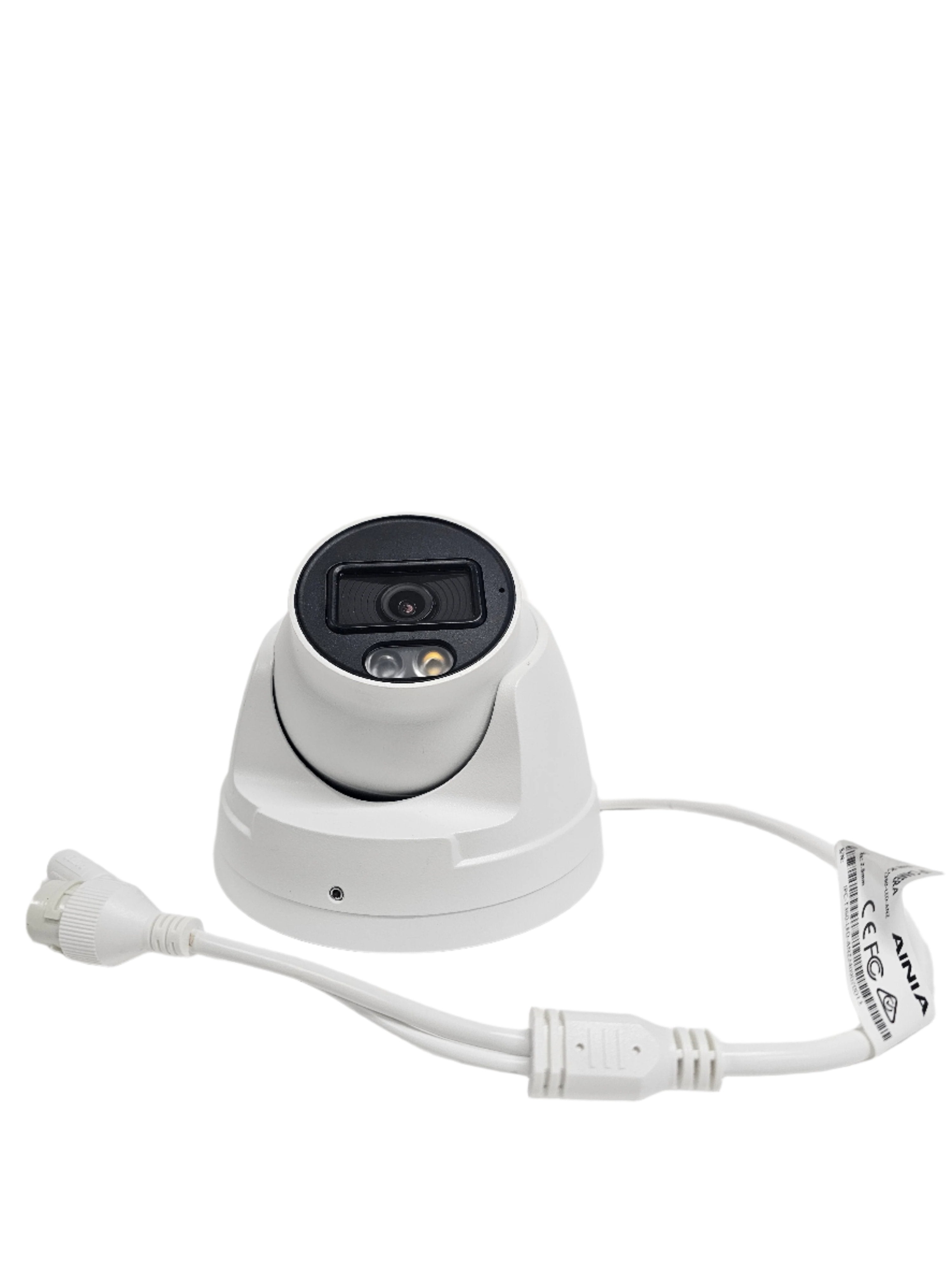 AINIA CCTV 6MP Hybrid Light Fixed-focal Turret Network IP Camera IPC-T360-LED-ANZ