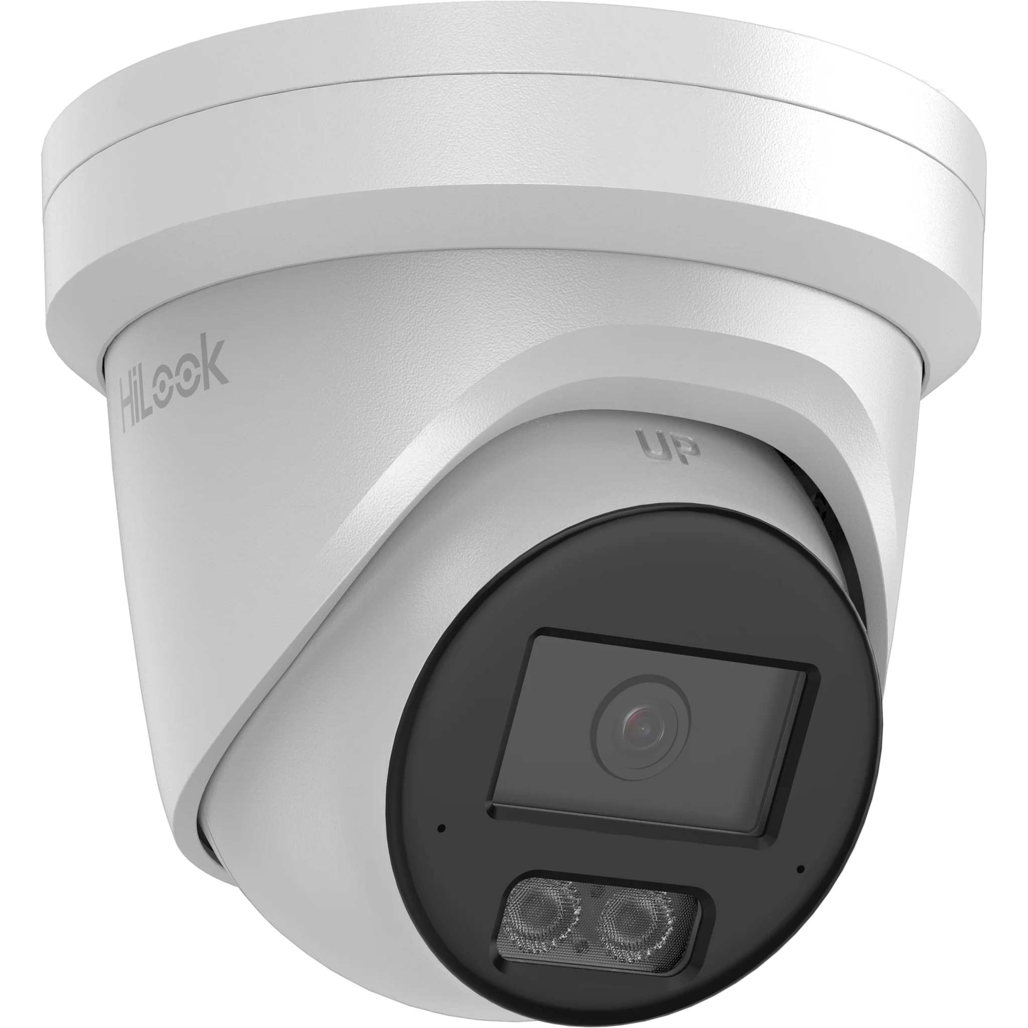 HiLook IPC-T581H-MU PRO (2.8mm) 8MP 4K Hi-Color Fixed Turret Camera with Dual Mic, White Light, WDR & IP67