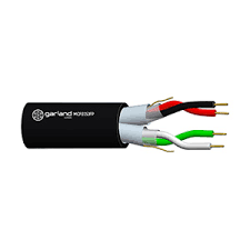 Garland 2 Pair (4 x 7/0.20mm) Individually Screened Jelly-Filled Outdoor Data Cable – 250m Roll | TC600411 | 22AWG TACW, Water-Blocked, PE Sheath,
