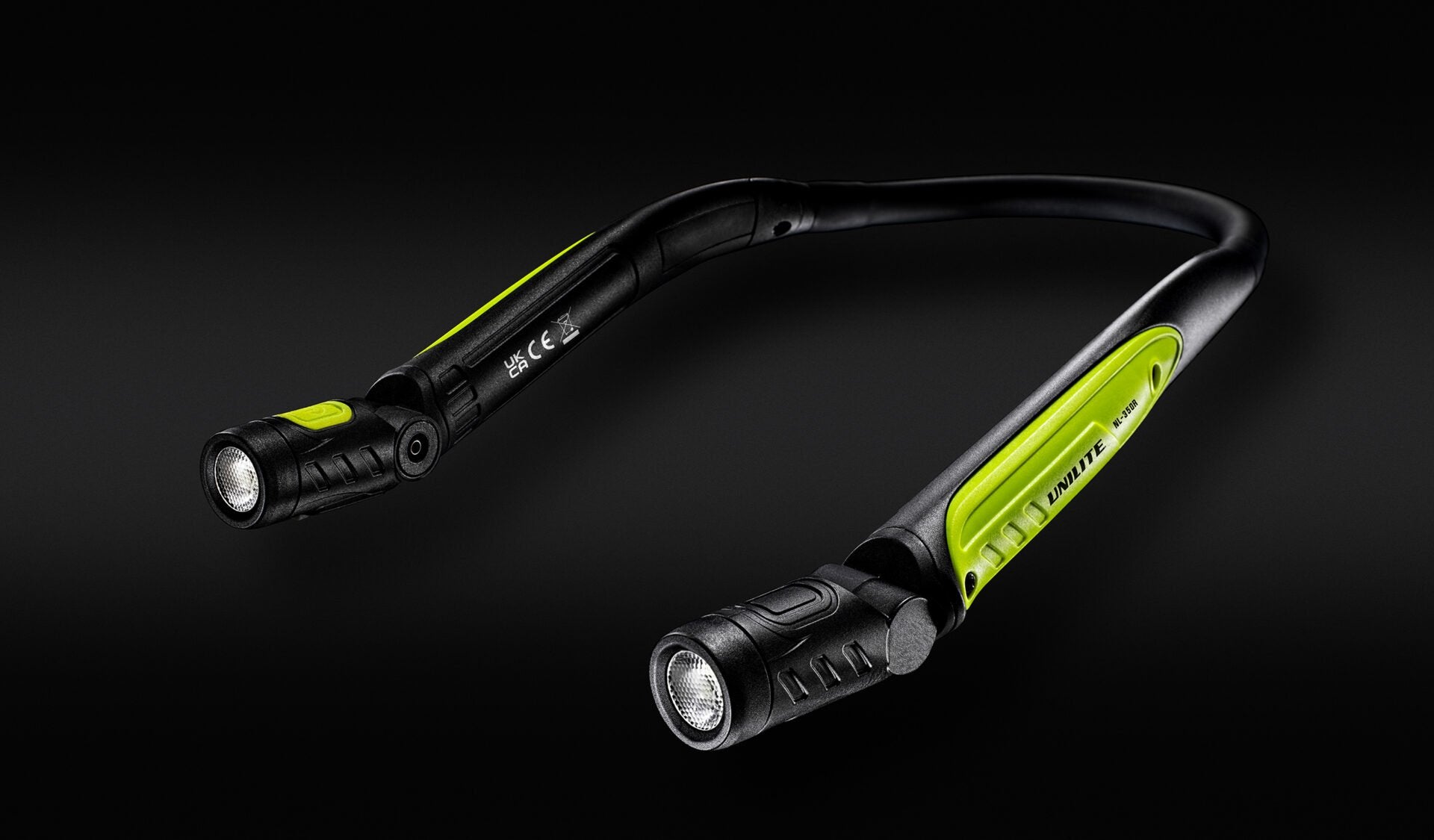 UNILITE-NL-350R Rechargeable LED Neck Light | 350 Lumens, Ultra Lightweight, IP54/IK07 Rated