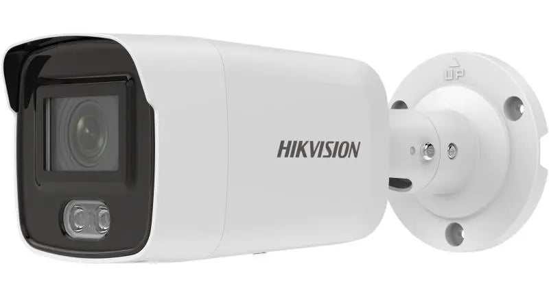 Hikvision DS‑2CD2047G2‑L(U) 4MP ColorVu Fixed Bullet Network Camera – Full-Color 24/7 Surveillance, Deep Learning Detection, IP67, Audio Ready