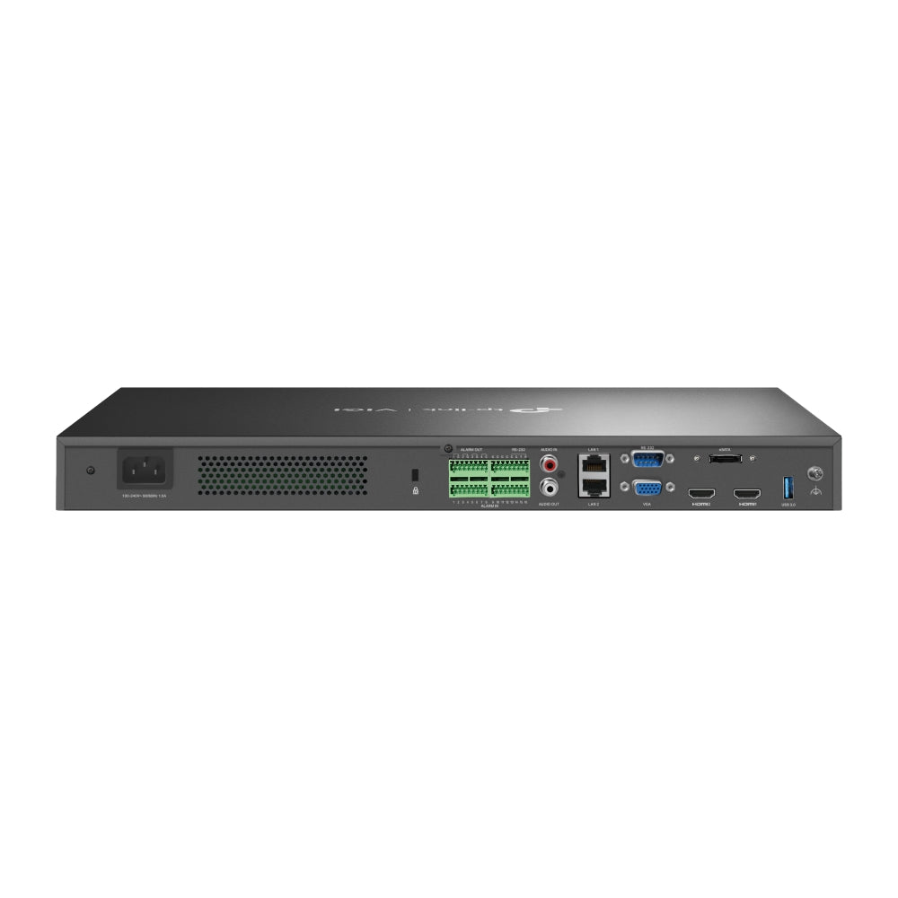 TP-Link VIGI NVR4064H | 64‑Channel 4K Network Video Recorder with 4× SATA (Up to 16 TB Each), H.265+ Compression, Remote Monitoring no PoE