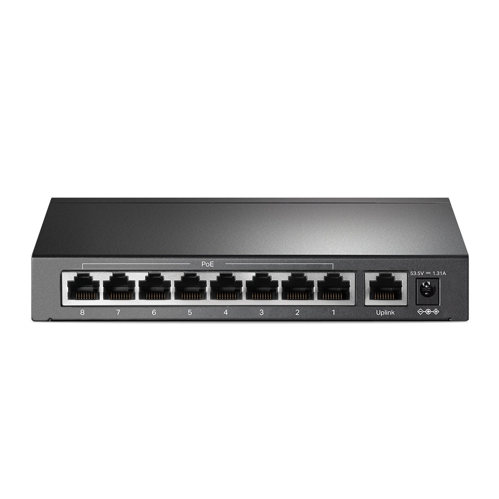 TP-Link TL-SF1009P 9-Port 10/100Mbps Desktop PoE+ Switch | Reliable Power & Data for Small Networks – EOL