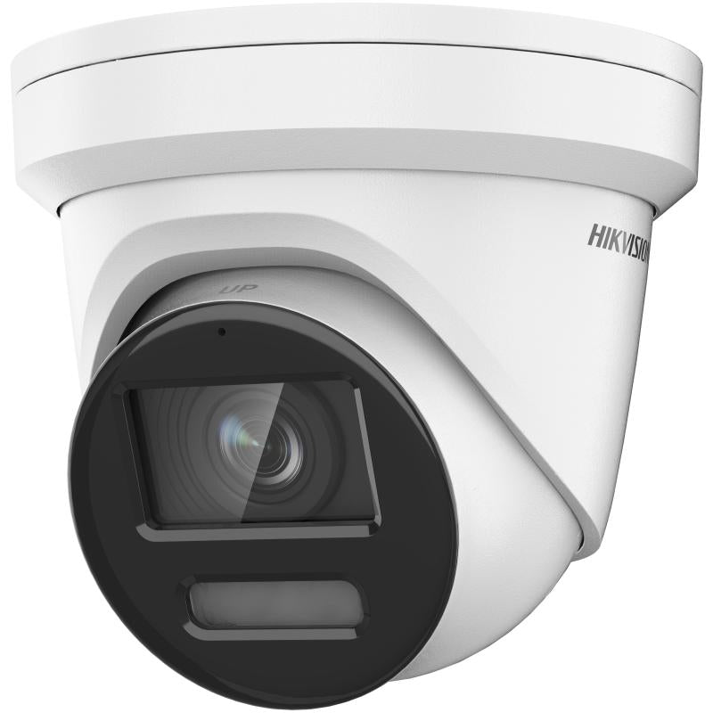 Hikvision DS-2CD2387G2-L(U) 8MP ColorVu Fixed Turret Network Camera – 4K Full-Color, Built-in Mic, Deep Learning Analytics, IP67 Weatherproof