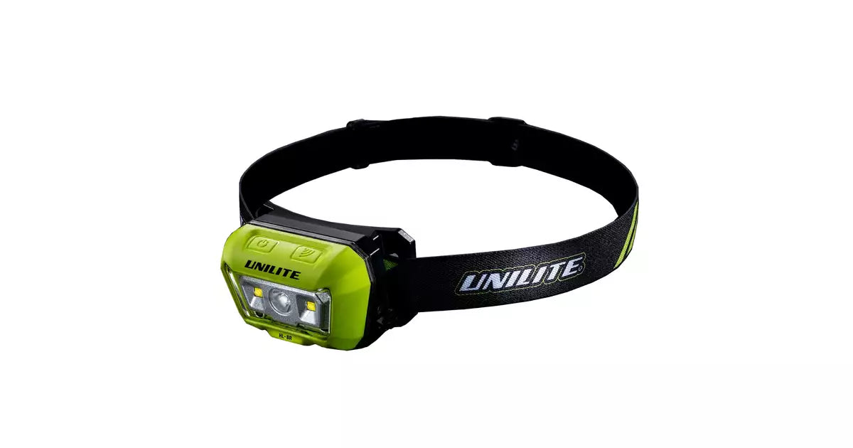 UNILITE-HL-8R Rechargeable Twin LED Sensor Head Torch | 475 Lumens, IP65, IK07 Rated