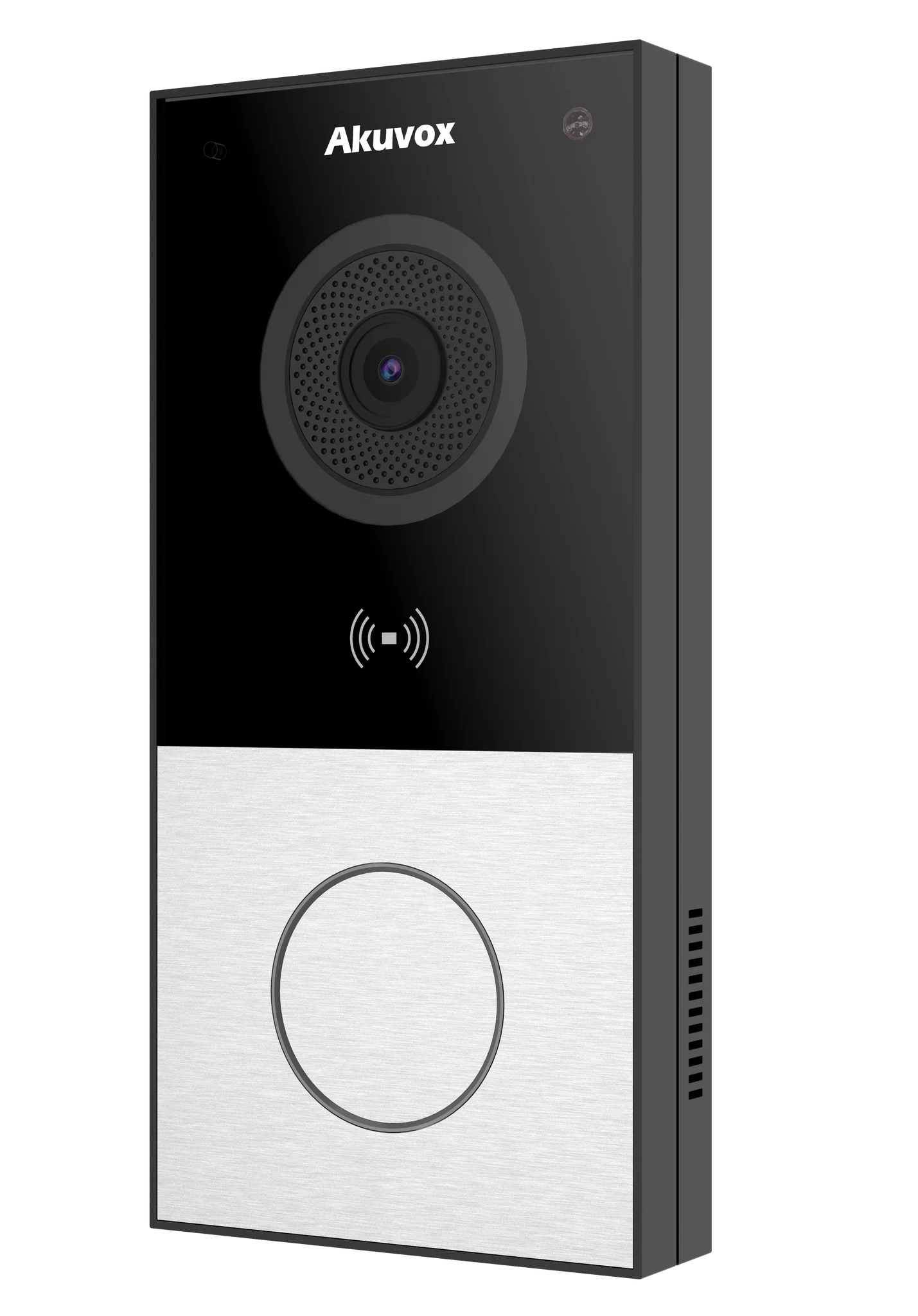 Akuvox E12S Single-Button IP Video Door Phone – 2MP Camera, SIP, RFID, NFC, Bluetooth, Mobile Access, IP65 Rated SKU:E12W-SEC