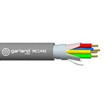 Garland 4 Core 14/0.20mm Shielded Security Cable – 100m Roll | MC144S | Screened, RS-422 Compliant, PVC Insulated, ELV Rated