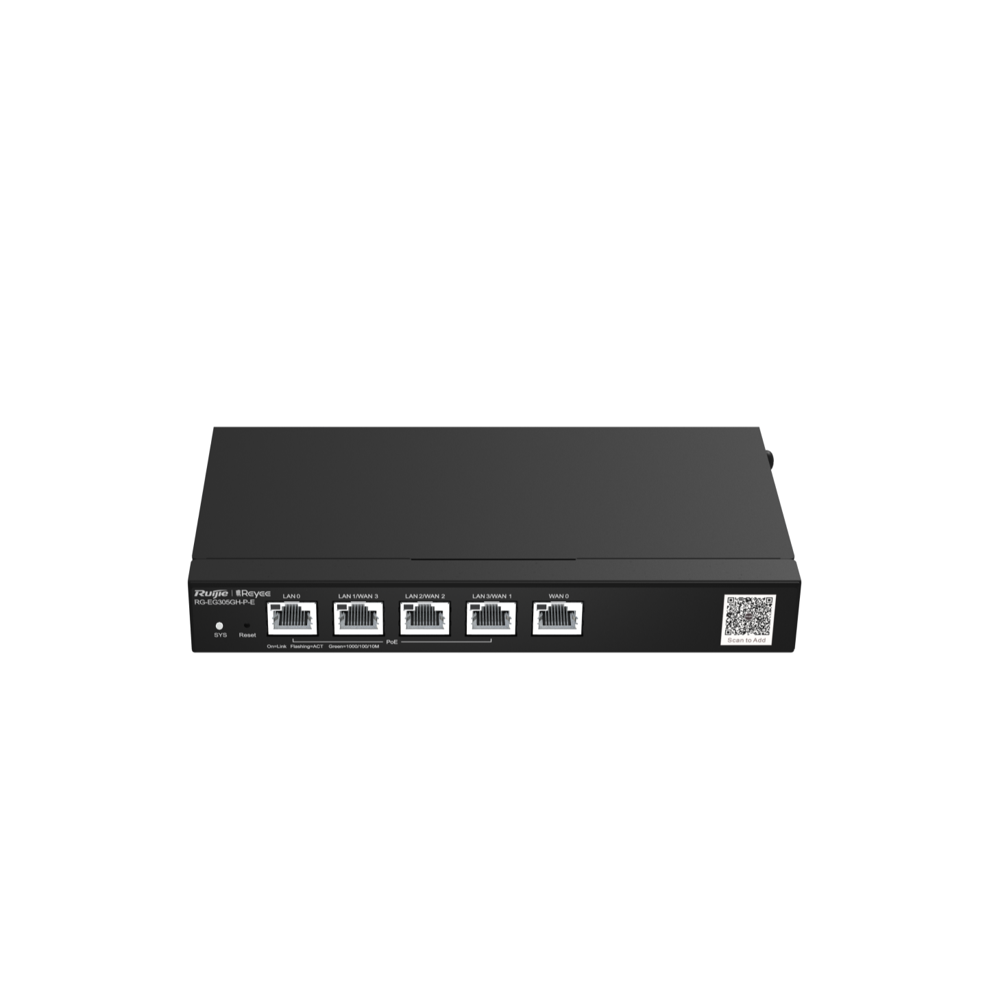 Ruijie RG-EG305GH-P-E, Reyee 5-Port High Performance Cloud Managed PoE Office Router