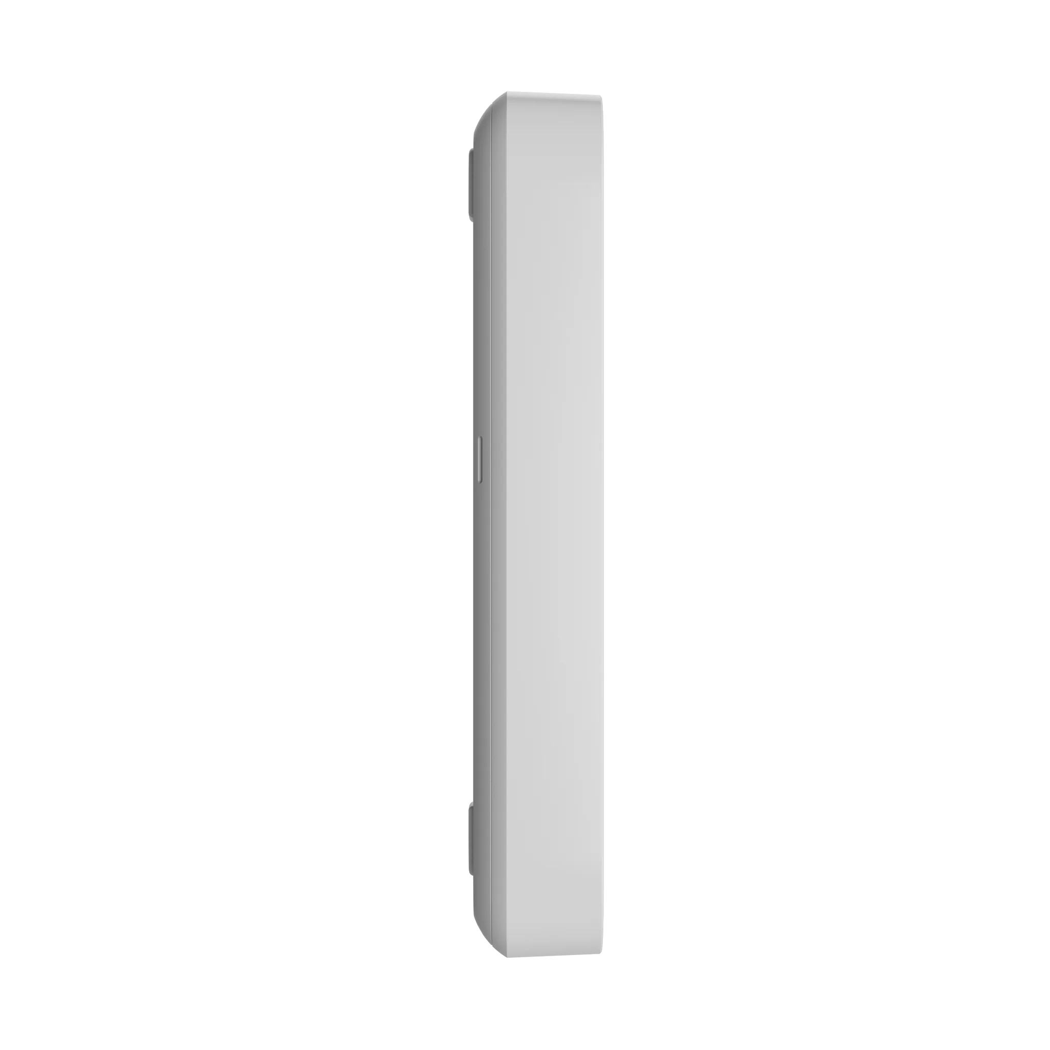 AJAX wireless touch screen keypad in white, designed for alarm system control, with a sleek modern interface and numeric keypad.