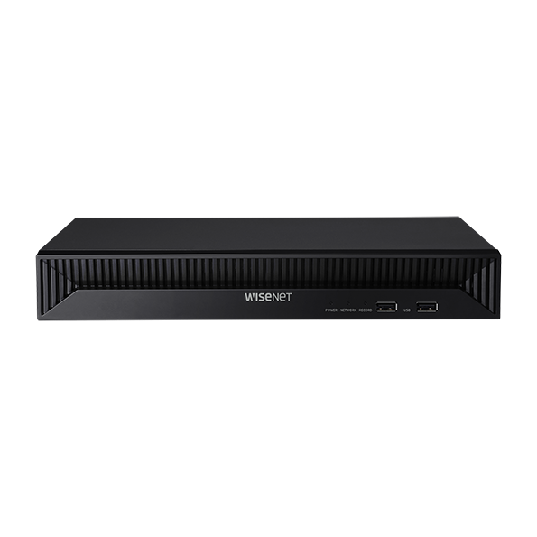 Hanwha Wisenet CT-QRN-830S Q Series NVR, 8CH, 4K (8MP) with PoE Switch, 1x HDD included/span> by Samsung