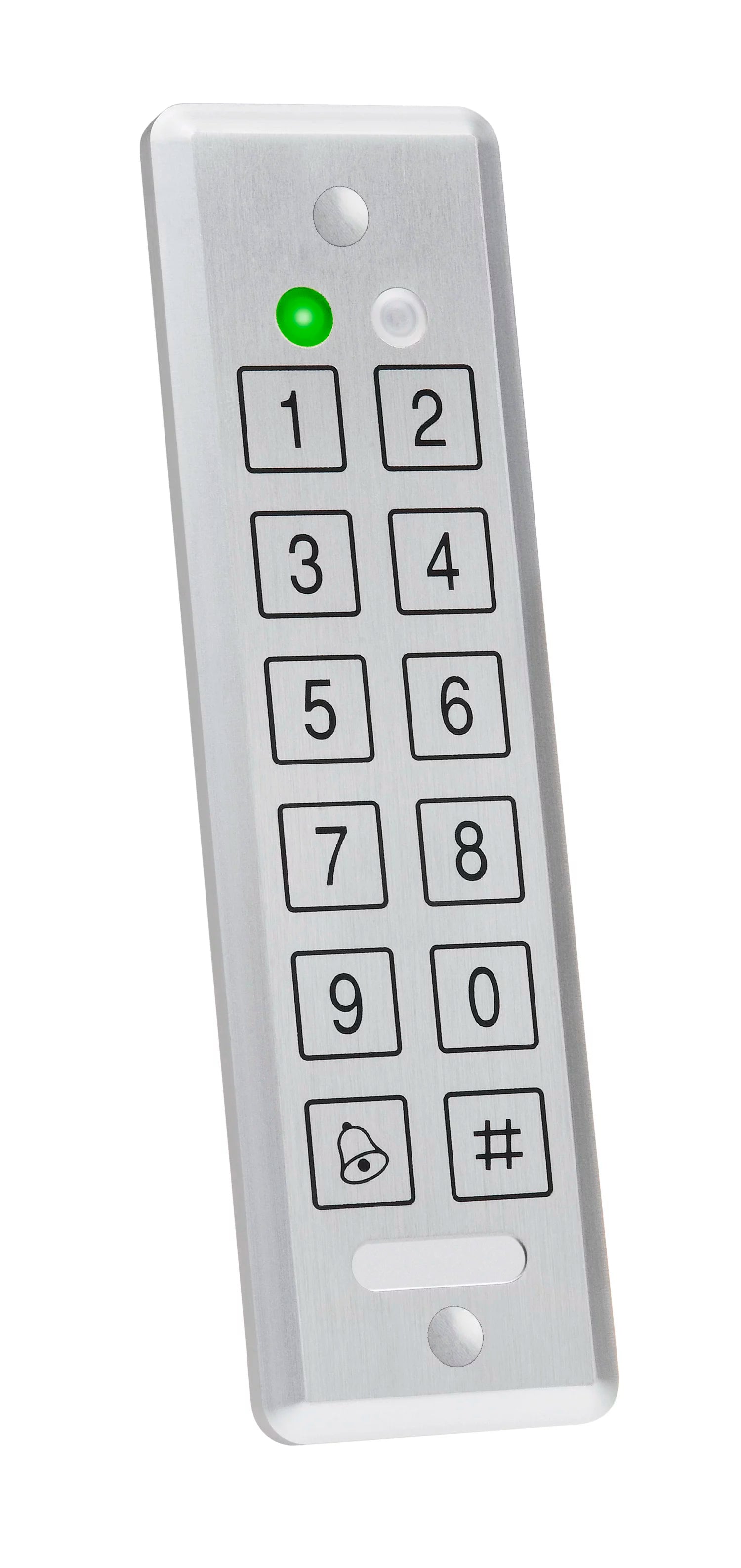Rosslare AYC-E60N Backlit goPROX® & PIN Reader – HID/EM Format, Convertible 500-User Standalone Keypad & Reader, IP65 Rated