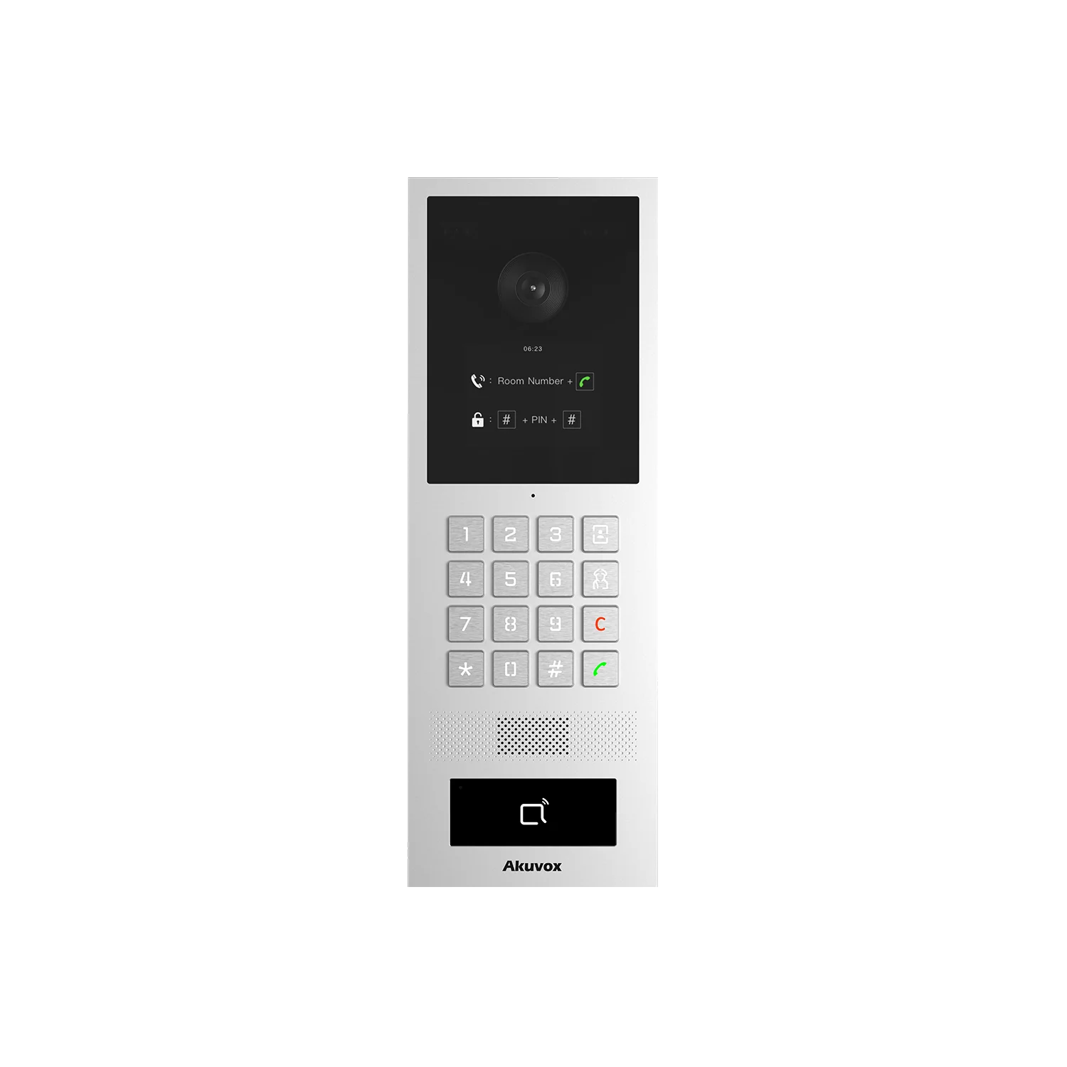 Akuvox S532 (IP) Video Door Phone – 2.8″ LCD, Multi-Access Keypad, RFID/NFC/Bluetooth, 2MP Wide-Angle Camera, IP66/IK08, PoE+, Surface & Flush Mount