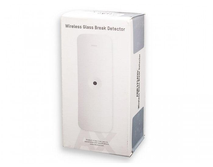 DS-PDBG8-EG2-WB Wireless Glass Break Detector – Omni-Directional Mic Sensor, Tri-X Wireless, 8m Range | Reliable Indoor Protection - CCTV Importers