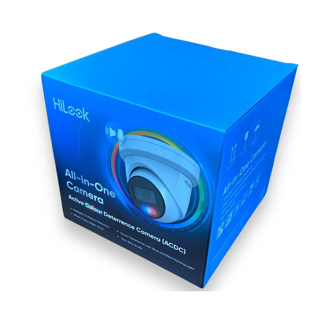 Hilook IPC-T269H-MU/SL(2.8mm)(HIK AUS) 6 MP All-in-One Fixed Turret Network CCTV IP Camera