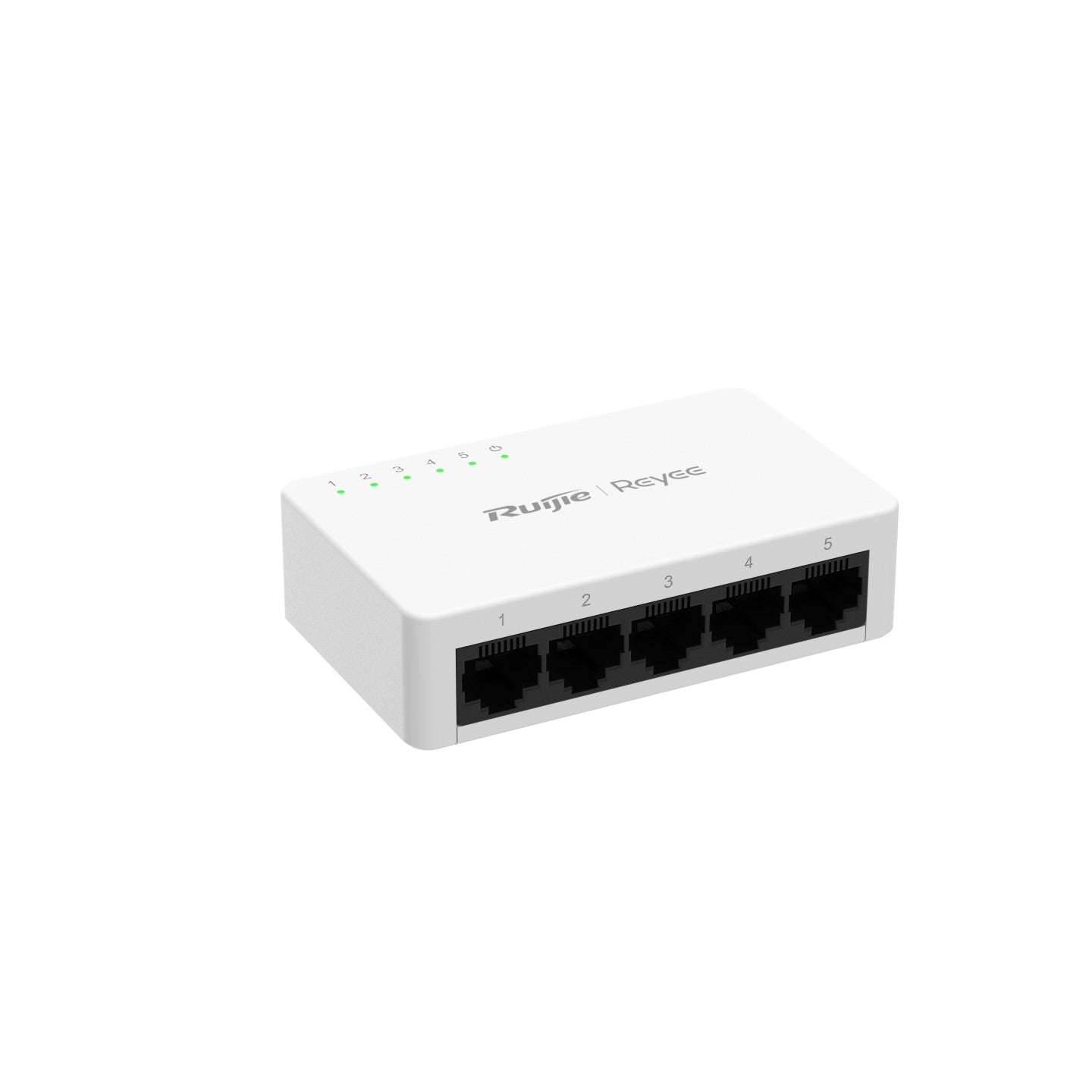 RG-ES05G-L 5-Port 10/100/1000 Mbps Unmanaged Non-PoE Switch – Gigabit, Fanless, Home & Small Office Networking
