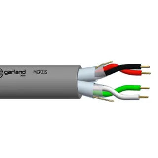 Garland 6 Core 7/0.20mm Shielded Data & Security Cable – 300m Reel | MC76S | TACW, PVC Insulated, RS-232 Compliant, Grey Jacket