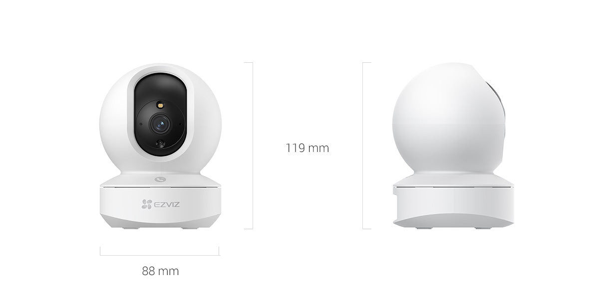EZVIZ TY1 Pro Pan & Tilt Smart Home Camera with 1080p, Smart Human Detection & Two-Way Audio Indoor Camera