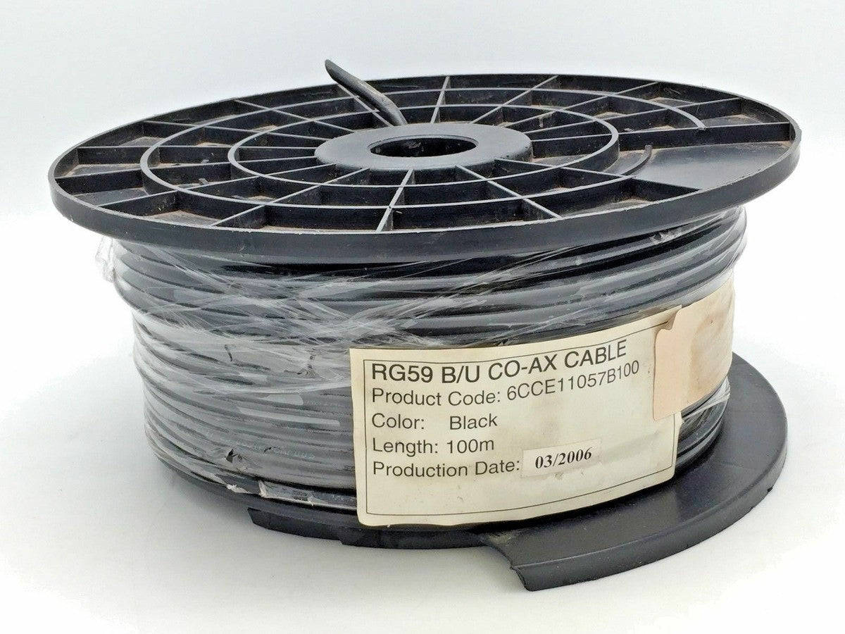 Garland CC59 RG59B/U 75 Ohm Coaxial Cable – 100m Roll