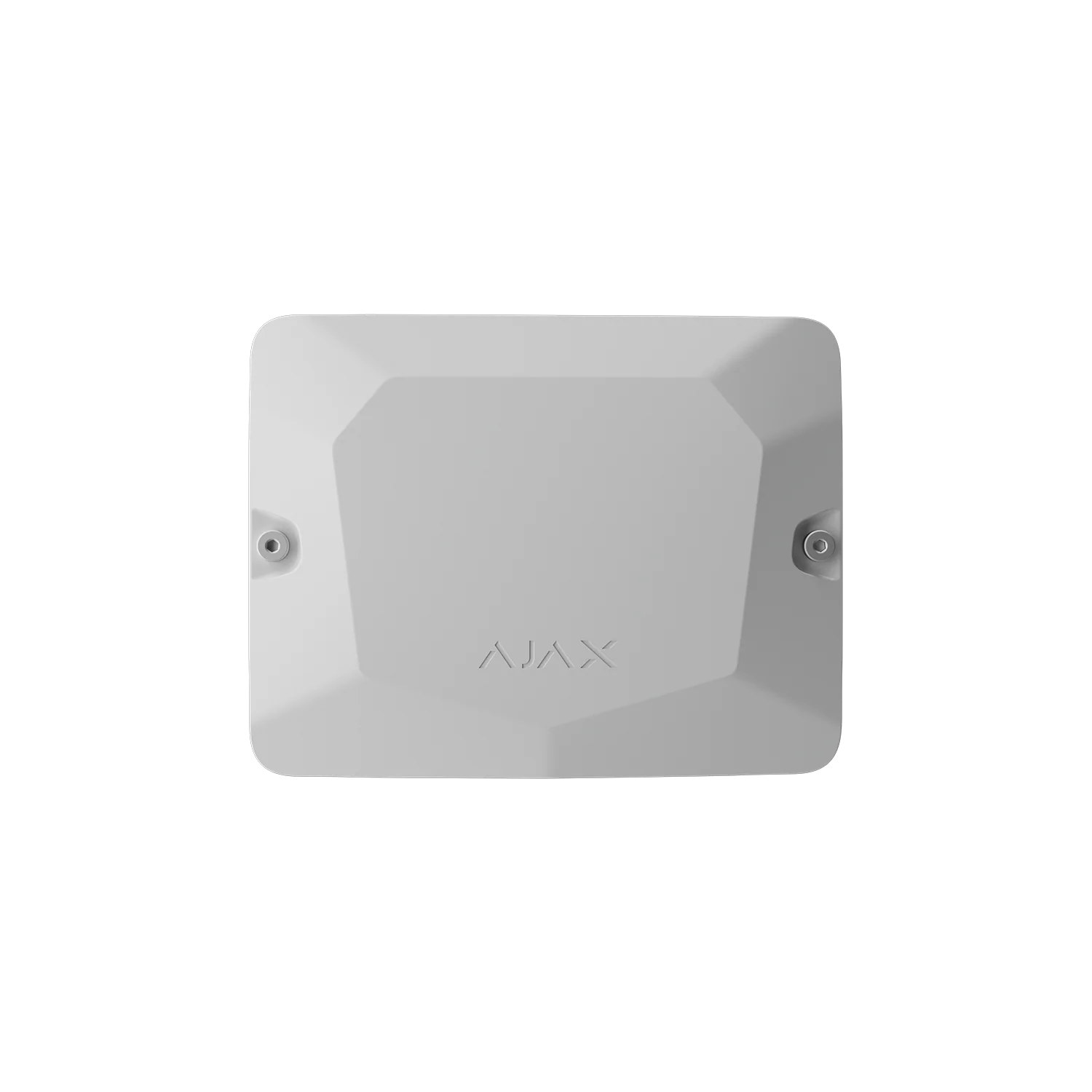 AJAX#62946 Ajax Superior Fibra Case B (175) White / Black – Protective Enclosure for Two Ajax Fibra Modules