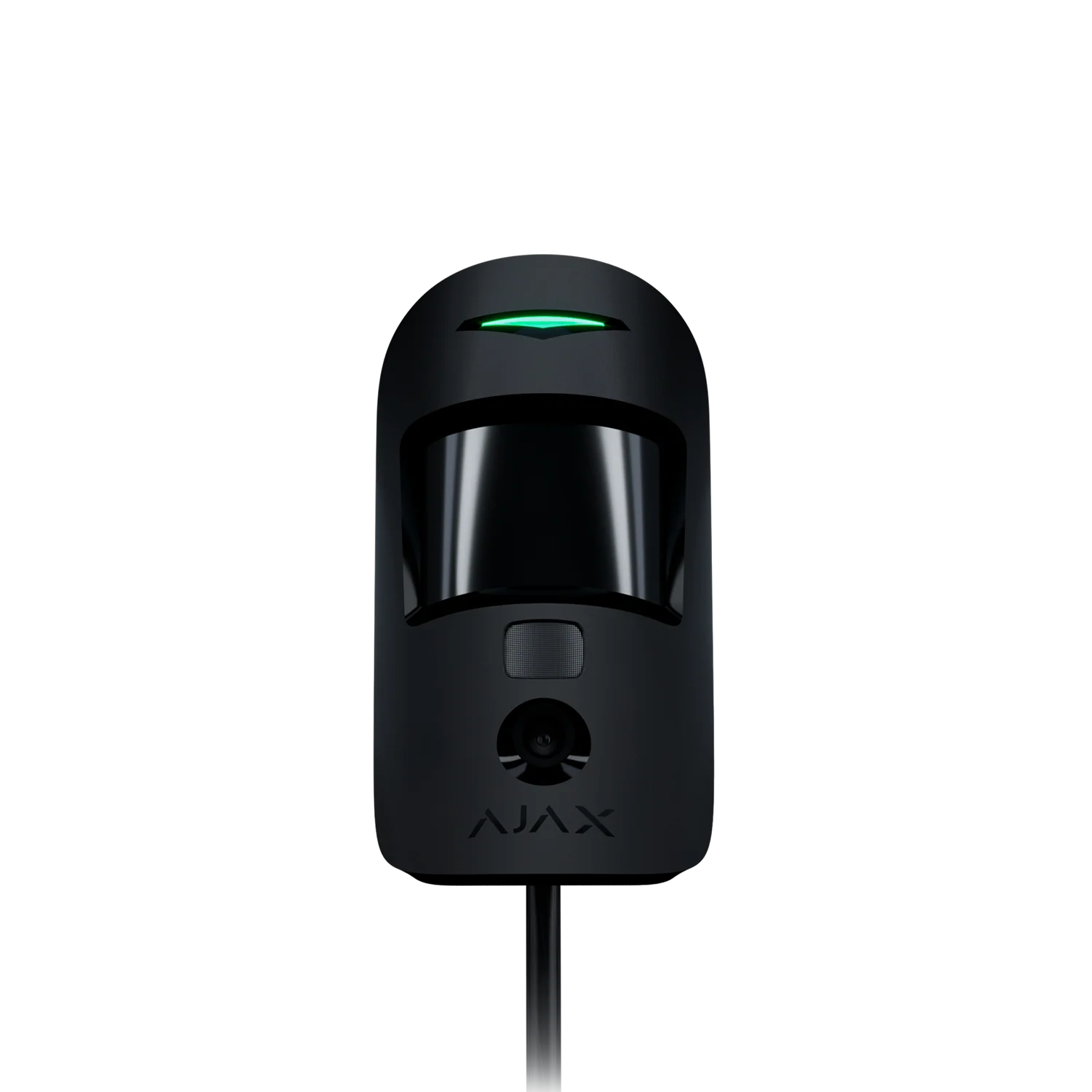 AJAX#53771 Ajax Superior MotionCam (PhOD) Fibra Wired PIR Motion Detector with Photo on Demand – White / Black