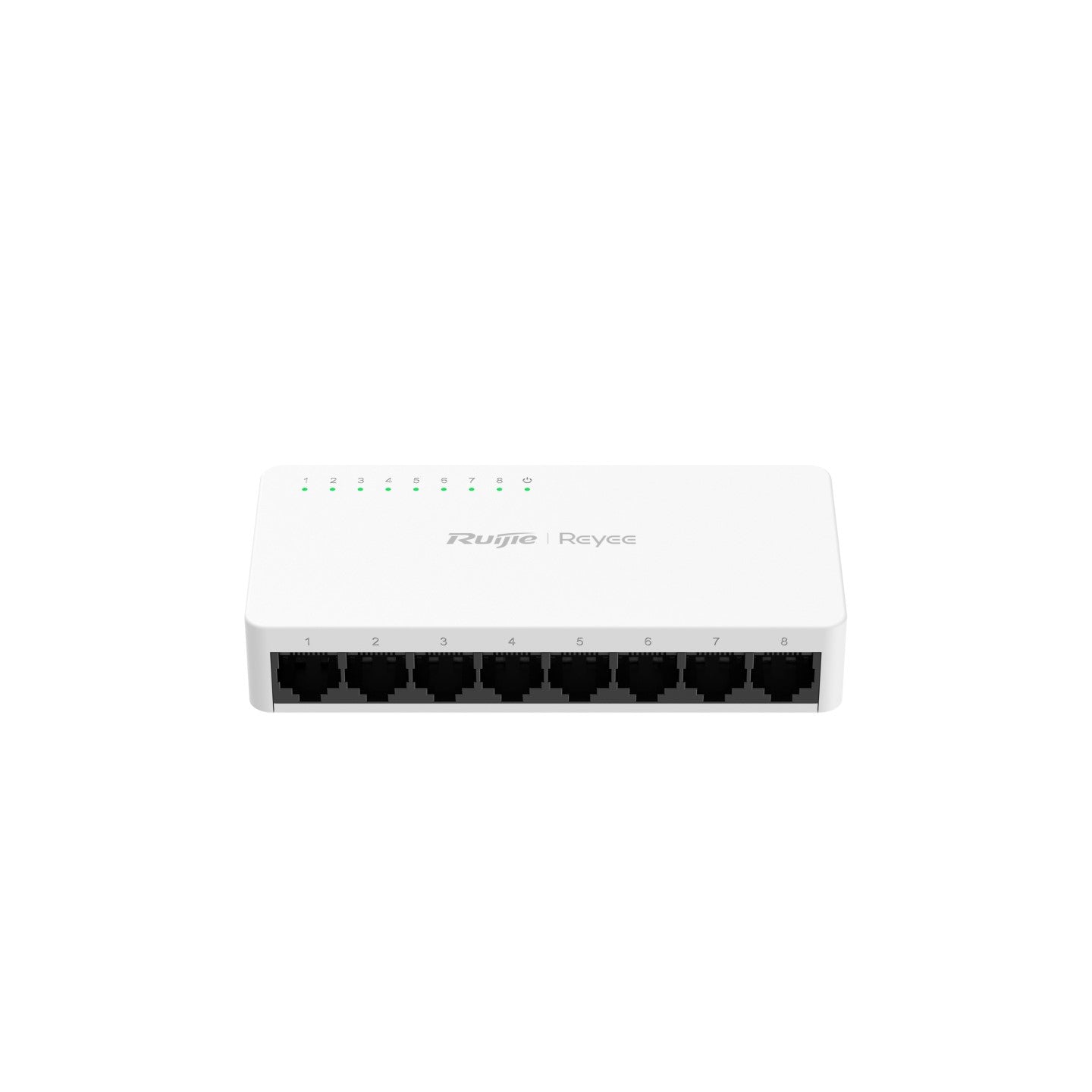 RG-ES08G-L 8-Port 10/100/1000 Mbps Unmanaged Non-PoE Switch – Gigabit, Fanless, Home & Small Office Networking