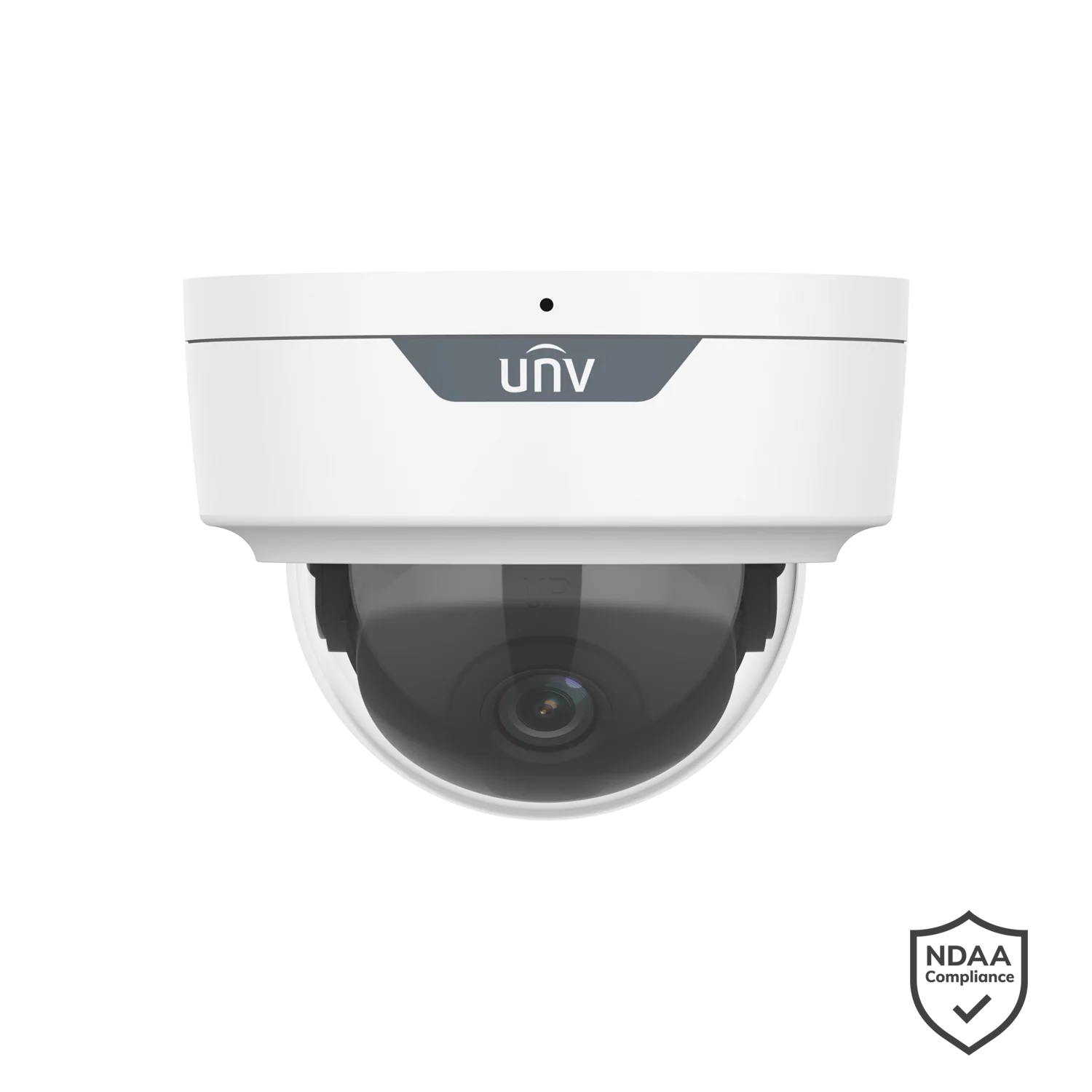 Uniview IPC326SS-ADF28K-I1 6MP HD Intelligent LightHunter IR Fixed Dome Network Camera, 2.8mm, SD Card, WDR, 40m (131ft) IR distance, Built-in Mic, POE, Prime Series